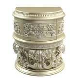 Vatican Champagne Silver Finish Nightstand Model BD00462 By ACME Furniture